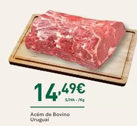 Oferta de Acém De Bovino Uruguai por 14,49€ em Recheio