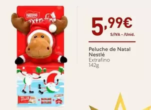 Oferta de Nestlé - Peluche De Natal por 5,99€ em Recheio