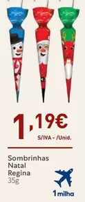 Oferta de Regina - Sombrinhas Natal por 1,19€ em Recheio