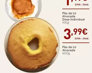 Oferta de Dose - Pão De Ló Alvorada por 3,99€ em Recheio