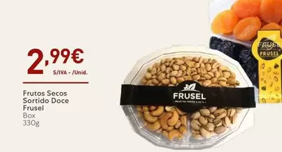 Oferta de Frusel - Frutos Secos Sortido Doce por 2,99€ em Recheio