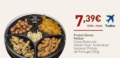 Oferta de Ferbar - Frutos Secos por 7,39€ em Recheio