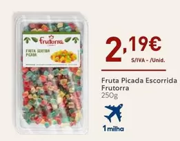 Oferta de Frutorra - Fruta Picada Escorrida por 2,19€ em Recheio