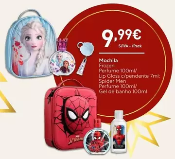 Oferta de Frozen - Mochila por 9,99€ em Recheio