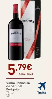 Oferta de Periquita - Vinho Peninsula De Setubal por 5,79€ em Recheio