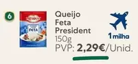 Oferta de Président - Queijo Feta por 2,29€ em Recheio