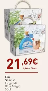 Oferta de Sharish - Gin por 21,69€ em Recheio