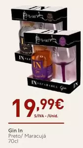 Oferta de Maracujá - Gin In Preto por 19,99€ em Recheio