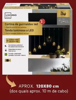 Oferta de Livarno - Cortina De Guirnaldas Ledem Lidl