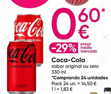 Oferta de €CO+ - Sabor Original Ou Zero por 0,6€ em Pepco