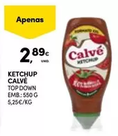 Oferta de Calvé - Ketchup por 2,89€ em Continente