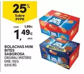 Oferta de Saborosa - Bolachas Mini Bites por 1,49€ em Continente