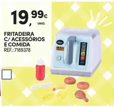 Oferta de Fritadeira C/Acessórios E Comida por 19,99€ em Continente