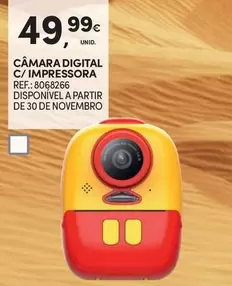 Oferta de A+ - Camara Digital C/ Impressora por 49,99€ em Continente