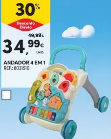 Oferta de Andador 4 Em 1 por 34,99€ em Continente