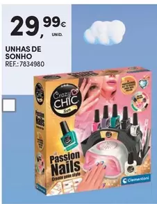 Oferta de Clementoni - Unhas De Sonho por 29,99€ em Continente