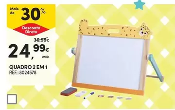 Oferta de Quadro 2 Em 1 por 24,99€ em Continente