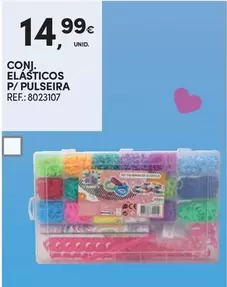 Oferta de Coni. Elásticos P/ Pulseira por 14,99€ em Continente