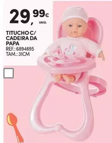 Oferta de Titancho C/cadeira Da Papa por 29,99€ em Continente