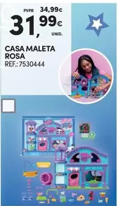 Oferta de Lee - Casa Maleta Rosa por 31,99€ em Continente