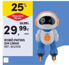 Oferta de Robó Patins Em Linha por 29,99€ em Continente