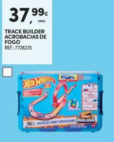 Oferta de Hot Wheels - Track Builder Acrobacias De Fogo por 37,99€ em Continente