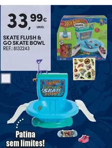 Oferta de Skate Flush & Go Skate Bowl por 33,99€ em Continente