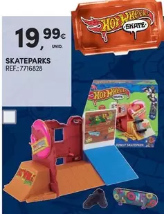 Oferta de Hot Wheels - Skateparks por 19,99€ em Continente