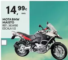 Oferta de Maisto - Mota Bmw por 14,99€ em Continente