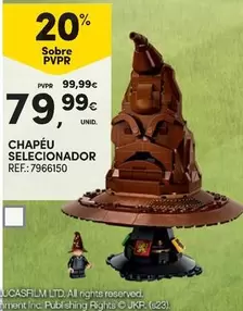 Oferta de Chapéu Selecionador por 79,99€ em Continente