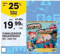 Oferta de Canalizador Desastrado por 19,99€ em Continente