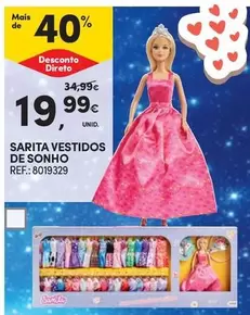 Oferta de Sarita Vestidos De Sonho por 19,99€ em Continente