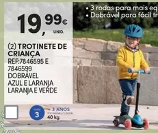 Oferta de Trotinete De Crianca por 19,99€ em Continente