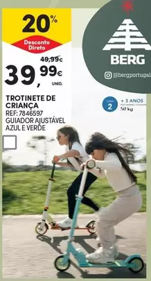 Oferta de Trotinete De Crianca por 39,99€ em Continente