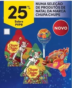 Oferta de Chupa chups - Numa Selecao De Produtos De Natal Da Marcaem Continente