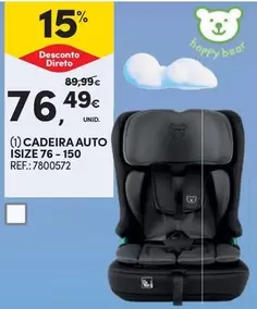 Oferta de B! - Cadeira Auto Isize por 76,49€ em Continente