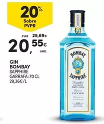 Oferta de Bombay - Gin por 20,55€ em Continente