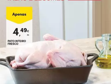 Oferta de Pato -  Inteiro Fresco por 4,49€ em Continente