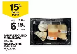 Oferta de Tábua De Queijo Medalhada por 6,19€ em Continente