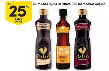 Oferta de Gallo - Numa Selecao De Vinagres Da Marcaem Continente