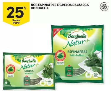 Oferta de Bonduelle - Espinafres E Grelosem Continente