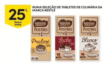 Oferta de Nestle - Numa Selecao De Tabletes De Culinaria Da Marcaem Continente