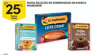 Oferta de El Mandarin - Numa Selecao De Sobremesaem Continente