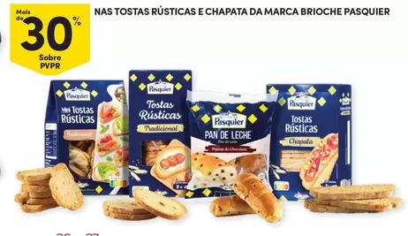 Oferta de Pasquier - Nas Tostas Rusticas E Chapata Da Marcaem Continente