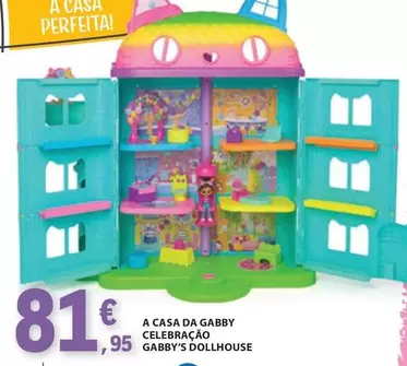 Oferta de A+ - A Casa Da Gabby Celebracao Gabby's Dollhouse por 81,95€ em E.Leclerc