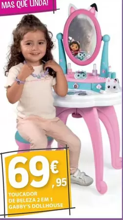 Oferta de Gabby'S Dollhouse - Toucador De Belleza 2 Em 1 por 69,95€ em E.Leclerc