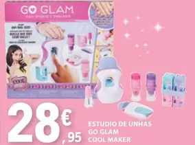 Oferta de Estúdio De Unhas Go Glam Cool Maker por 28,95€ em E.Leclerc