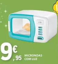 Oferta de .Com - Microndas Com Luz por 9,95€ em E.Leclerc