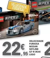 Oferta de LEGO - Velocidade Furiosa Skyline Gt-r (r34) por 22,95€ em E.Leclerc