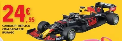 Oferta de .Com - Carros Fí Ríplica Com Capacete Burago por 24,95€ em E.Leclerc